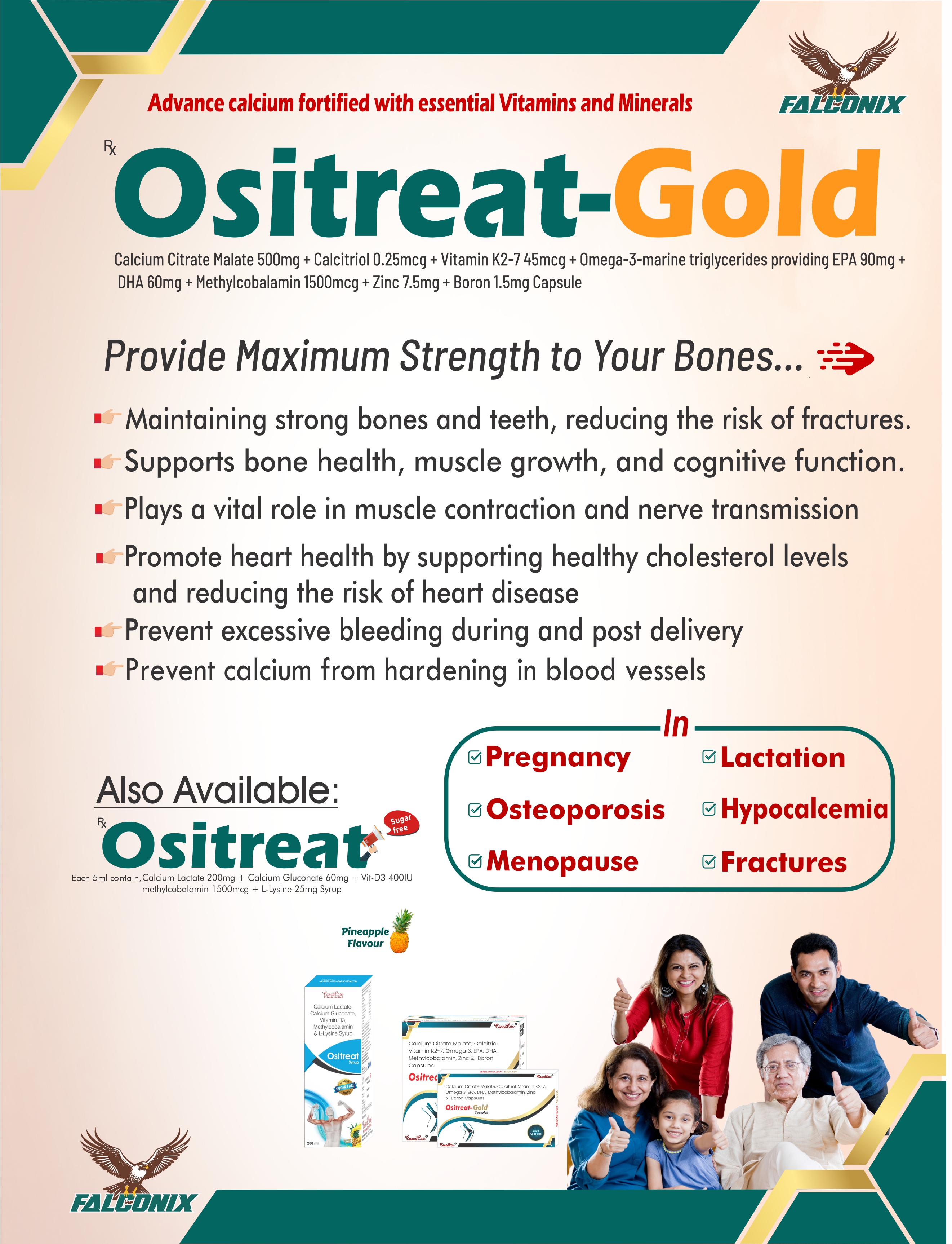 Ositreat Gold Cap